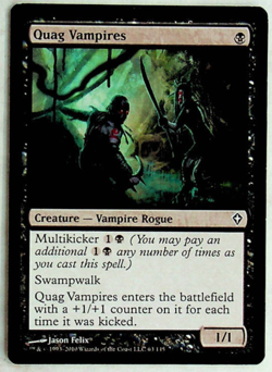 Quag Vampires - Worldwake Edition - 2010 - Magic The Gathering Card - Image 1