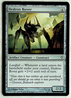 Hedron Rover - Worldwake Edition - 2010 - Magic The Gathering Card - Image 1