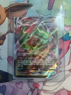Pokemon TCG Rayquaza VMAX Holo Ultra Rare Card Evolving Skies 111/203 - Image 3