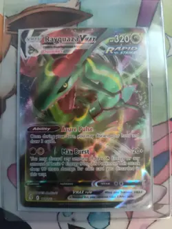 Pokemon TCG Rayquaza VMAX Holo Ultra Rare Card Evolving Skies 111/203 - Image 4