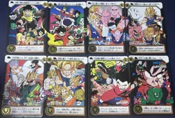 Dragon Ball Z Amada PP Card Lot 8 Vintage 1990s LR Legend Rare Full Saga - Image 1