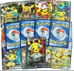 POKEMON 55Pcs Pikachu Card Cosplay Holo Cards - Image 4