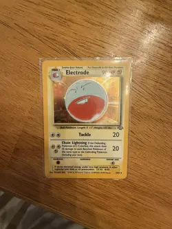 Pokemon TCG Electrode Holo Rare Card 2/64 Jungle Set 1999 - Image 1