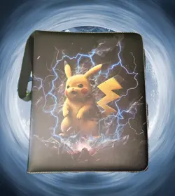 9 Pocket Pokemon Trading Card Binder 720 Cards Zipper Collection Album for Game - Image 1