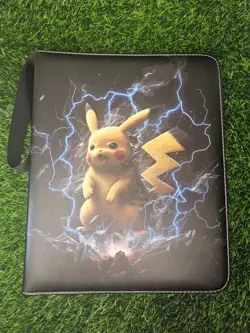 9 Pocket Pokemon Trading Card Binder 720 Cards Zipper Collection Album for Game - Image 2
