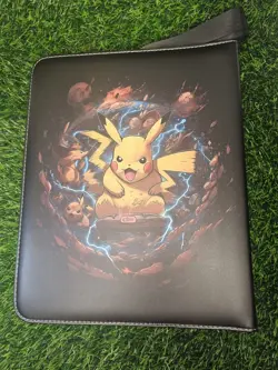 9 Pocket Pokemon Trading Card Binder 720 Cards Zipper Collection Album for Game - Image 3