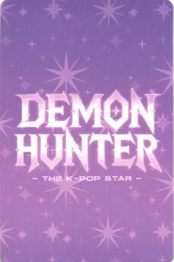 ZOEY RUMI KPOP DEMON HUNTERS The Kpop Star Lomo Collectible Card - Image 2