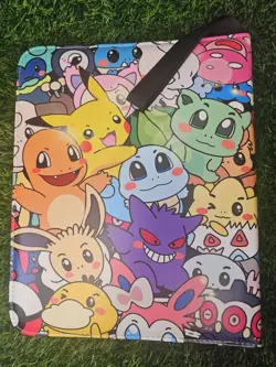 9 Pocket Pokemon Trading Card Binder 720 Cards Zipper Collection Album for Game - Image 3