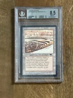 Antiquities Strip Mine No Horizon C1 L Magic The Gathering MTG BGS 8.5 - Image 1