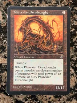 MTG Phyrexian Dreadnought x1 Mirage, Magic the Gathering - Image 1