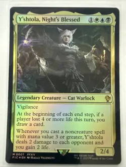 MTG Y'shtola, Night's Blessed 0007 (Foil) Commander: Final Fantasy NM FIC - Image 1