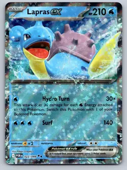 Lapras ex 022/088 Double Rare Perfect Order Pokemon Near Mint - Image 1