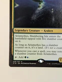 MTG - 1x Arixmethes Slumbering Isle - Commander 2018 - NM - Magic The Gathering - Image 5