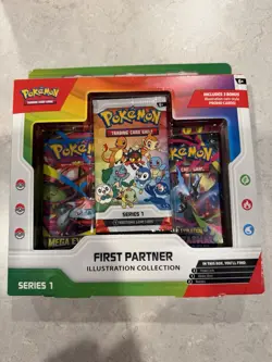 Pokemon First Partner Illustration Collection Series 1 Promo Booster Box - Image 1