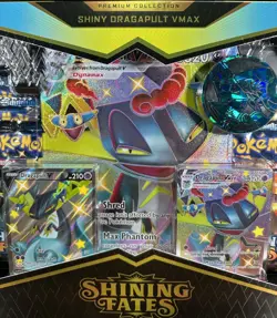 Pokemon Shining Fates (2) Premium Collection Sets [Shiny Crobat/Dragapult VMAX] - Image 3