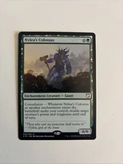 * Nylea's Colossus * English Commander 2018 MTG Magic Rare - Image 1