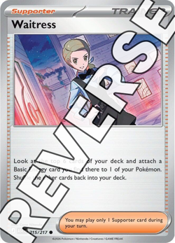 Waitress 215/217 Me: Ascended Heroes Reverse Holo - Pokemon TCG - NM - Image 1