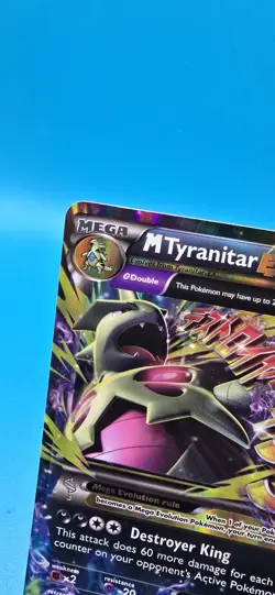 M Tyranitar EX 43/98 Holo Rare EX Ancient Origins Pokemon MP - Image 2