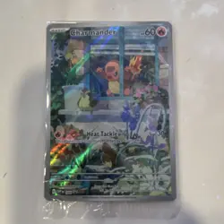 Pokemon TCG Charmander 166/150 Ultra Shiny Holo Shiny Rare 70. ORIGINAL SEAL - Image 1