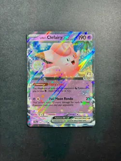 Lillie's Clefairy ex 056/159 Double Rare Journey Together Pokemon NM - Image 1