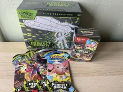 Lot Of Sealed Perfect Order Pokemon - Image 1