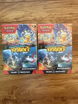 Pokemon TCG Surging Sparks Booster Bundle Lot Of 2 Factory Sealed - Image 1