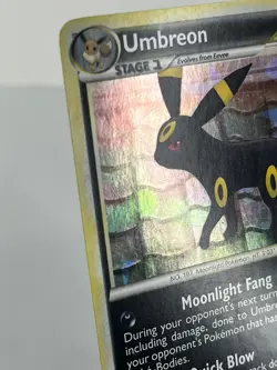 Umbreon 10/90 - Undaunted - Cracked Ice Holo - Pokemon - LP - Image 3