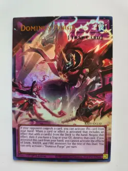 Dominus Purge (Overframe) RA05-EN150 Yugioh NM - Image 1