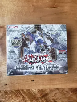 Yugioh Shining Victories 1st ed Booster Box 24 Pack (Brand New) - Image 1