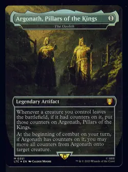 MTG L'Ozolito / The Ozolith - FOIL LTC Commander Lord of Rings ENG (NM) - Image 1