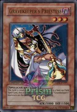 Gravekeeper's Priestess ultra rare ABPF-ENSP1 Yugioh - Image 1