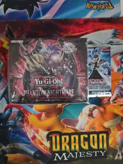 Yugioh Phantom Nightmare Booster Box New With 1 Free Booster Pack - Image 1