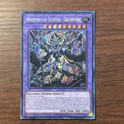 🔥 Mementomictlan Tecuhtlica Creation King 25LP-EN009 Secret Rare YuGiOh! 🔥 - Image 1
