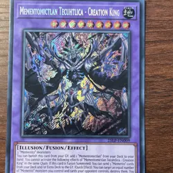 🔥 Mementomictlan Tecuhtlica Creation King 25LP-EN009 Secret Rare YuGiOh! 🔥 - Image 4