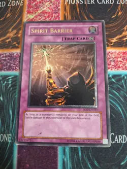 Yu-Gi-Oh! Spirit Barrier SOD-EN051 Ultimate Rare Unlimited MP/HP - Image 1