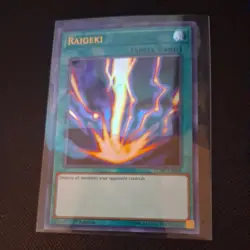 Raigeki LCKC-EN088 Legendary Collection Kaiba 1st Edition LP - Image 1