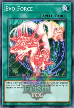 Evo-Force super rare ORCS-EN057 Yugioh - Image 1
