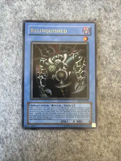 Yu-Gi-Oh! TCG Relinquished Spell Ruler SRL-EN029 Unlimited Ultra Rare - NM - Image 1