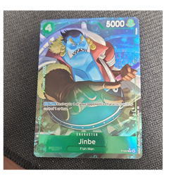 Jinbe-P-063 (Fish-Man) P-063 Promo Foil Character One Piece CCG Bandai English - Image 1