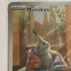Mimkyu Black Star Promo Pokemon Card SVP 075 Scarlet & Violet SEALED! - Image 3