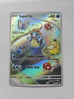 Pokemon Fan Art Card Squirtle #12 - Image 1
