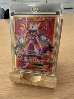 Pokemon Mewtwo-EX TCG Breakthrough Holo Card 164/162 Secret Rare - Image 1