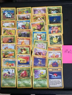 Pokemon Jungle Uncommon/Common Complete Set x32 Cards - Heavy Play Condition #2 - Image 1