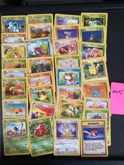 Pokemon Jungle Uncommon/Common Complete Set x32 Cards - Played Condition #2 - Image 1