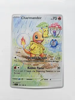 Pokemon Fan Art Card Charmander #7 - Image 1