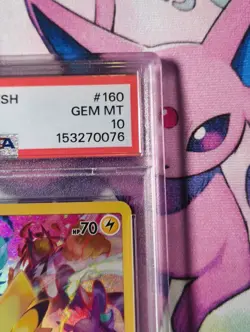 PSA 10 PIKACHU 160/159 | SWSH Crown Zenith GG Full Art Pokemon Card - Image 4