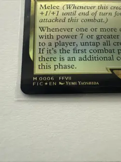 Tifa, Martial Artist Commander: Final Fantasy Foil MTG Magic The Gathering - Image 2