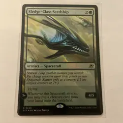 MTG Sledge-Class Seedship (Foil) - 0208 - Rare - Edge of Eternities NM - Image 1