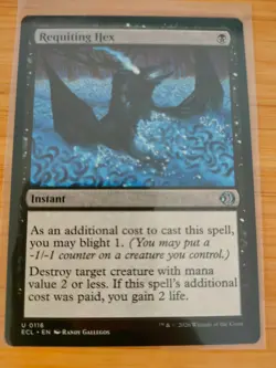 MTG Requiting Hex 0116 Lorwyn Eclipsed M/NM Free UK P&P - Image 1