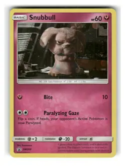Snubbull - (In-Store Event Promo) SM200 Holo Promo Sun & Moon Promo Pokemon LP - Image 1